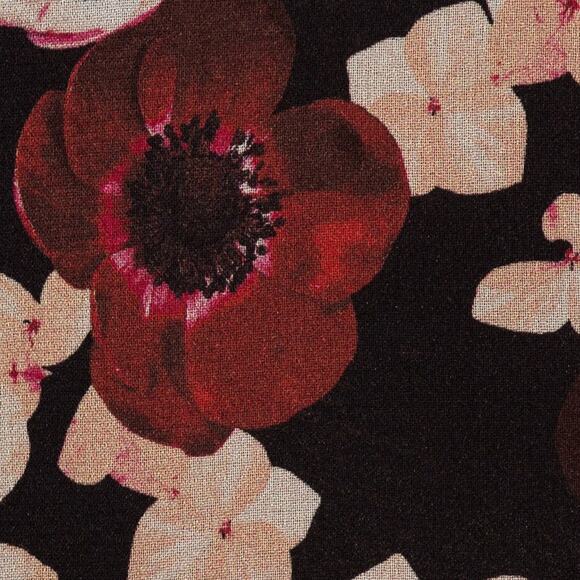 New w/Tag NICHOLAS silk floral ruffle tiered asymmetrical Goddess gown - Picture 17 of 17